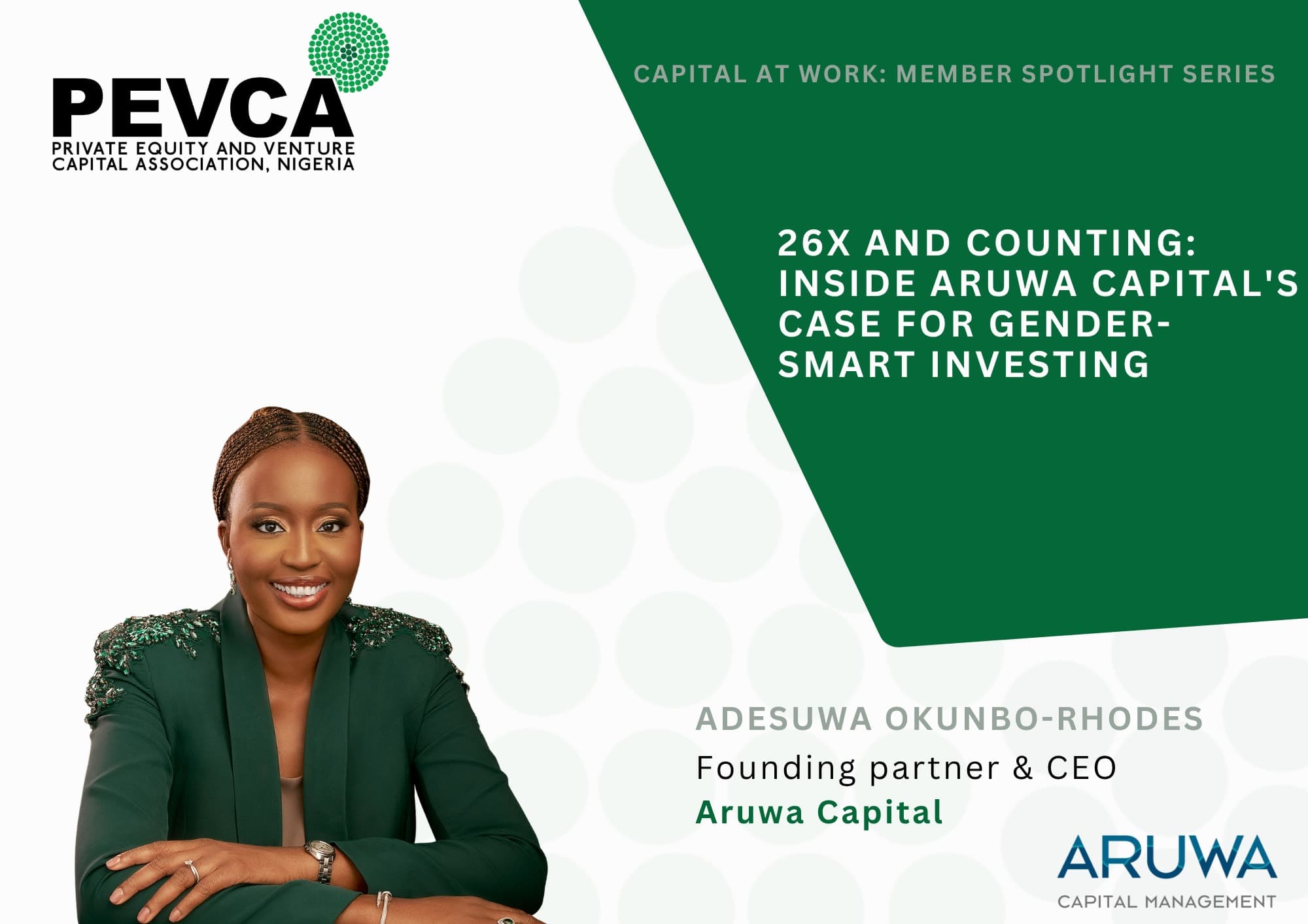 26x and Counting: Inside Aruwa Capital's Case for Gender-Smart Investing