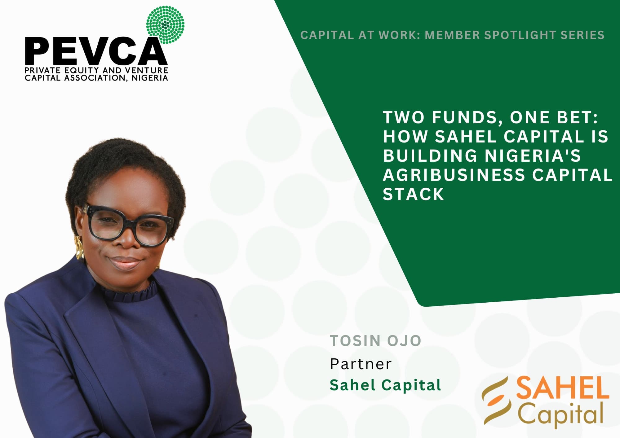 Two Funds, One Bet: How Sahel Capital Is Building Nigeria's Agribusiness Capital Stack