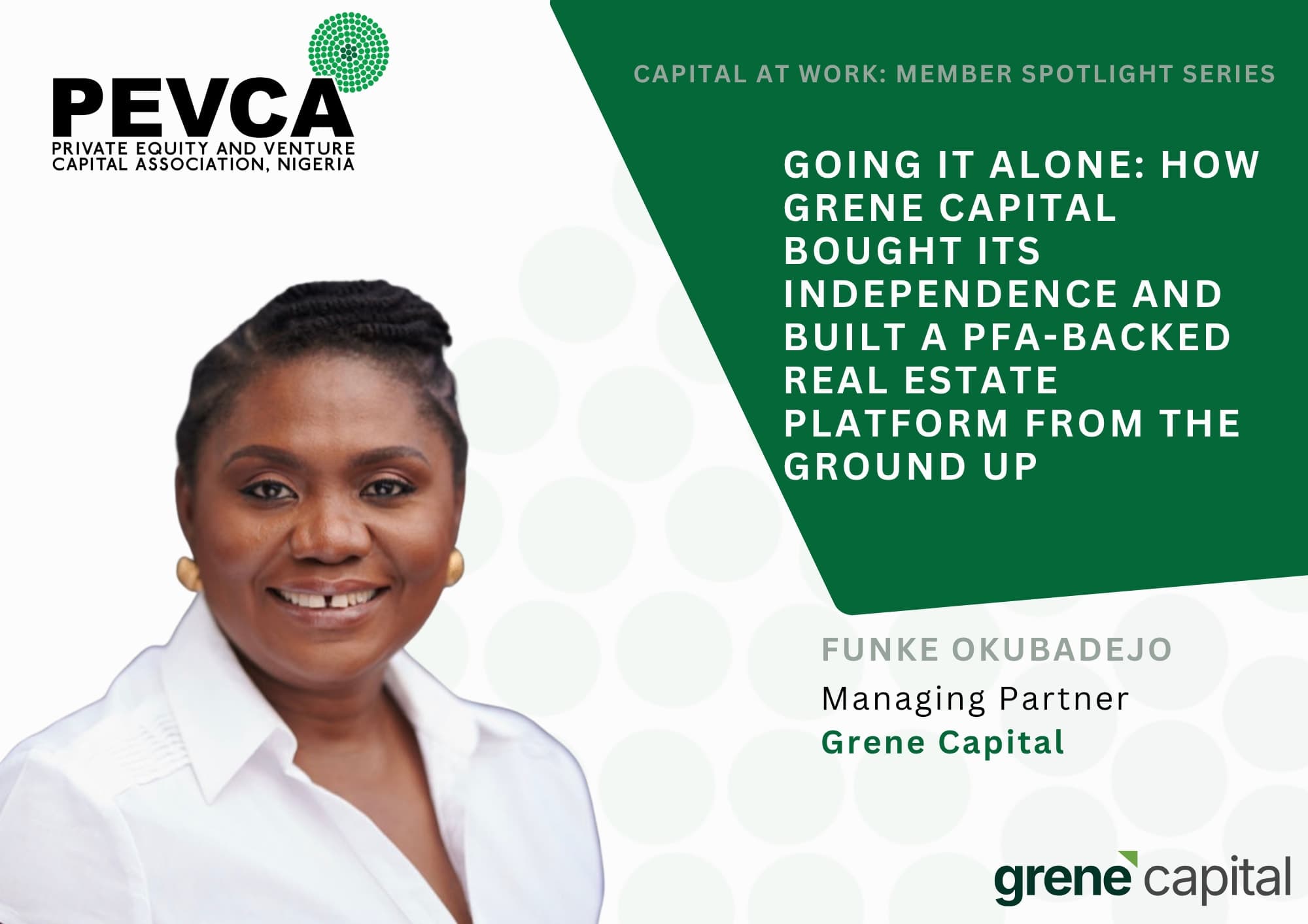 Going It Alone: How Grene Capital Bought Its Independence and Built a PFA-Backed Real Estate Platform From the Ground Up